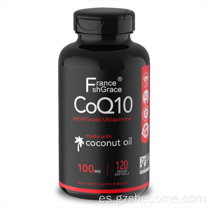 Las cápsulas de Coq10 ayudan con fertilidad herbal coq10 softgels
